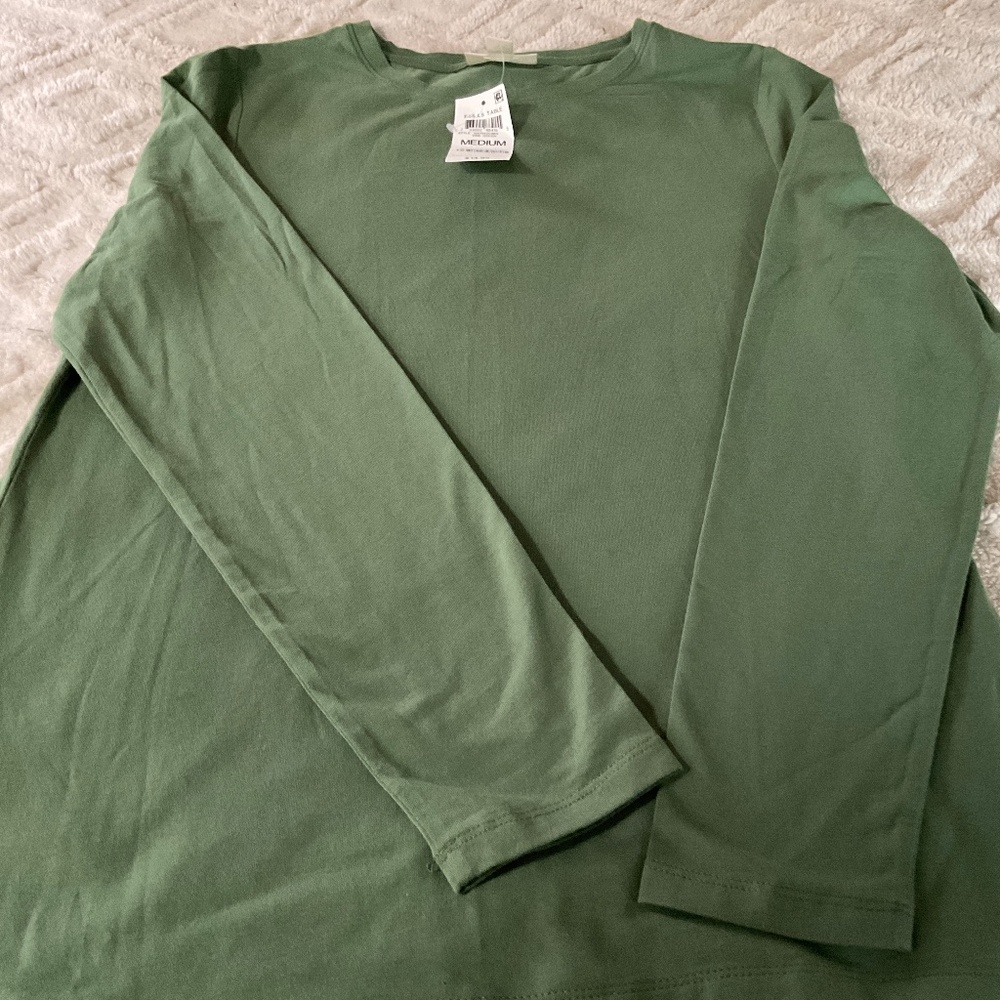 Style&Co medium green top